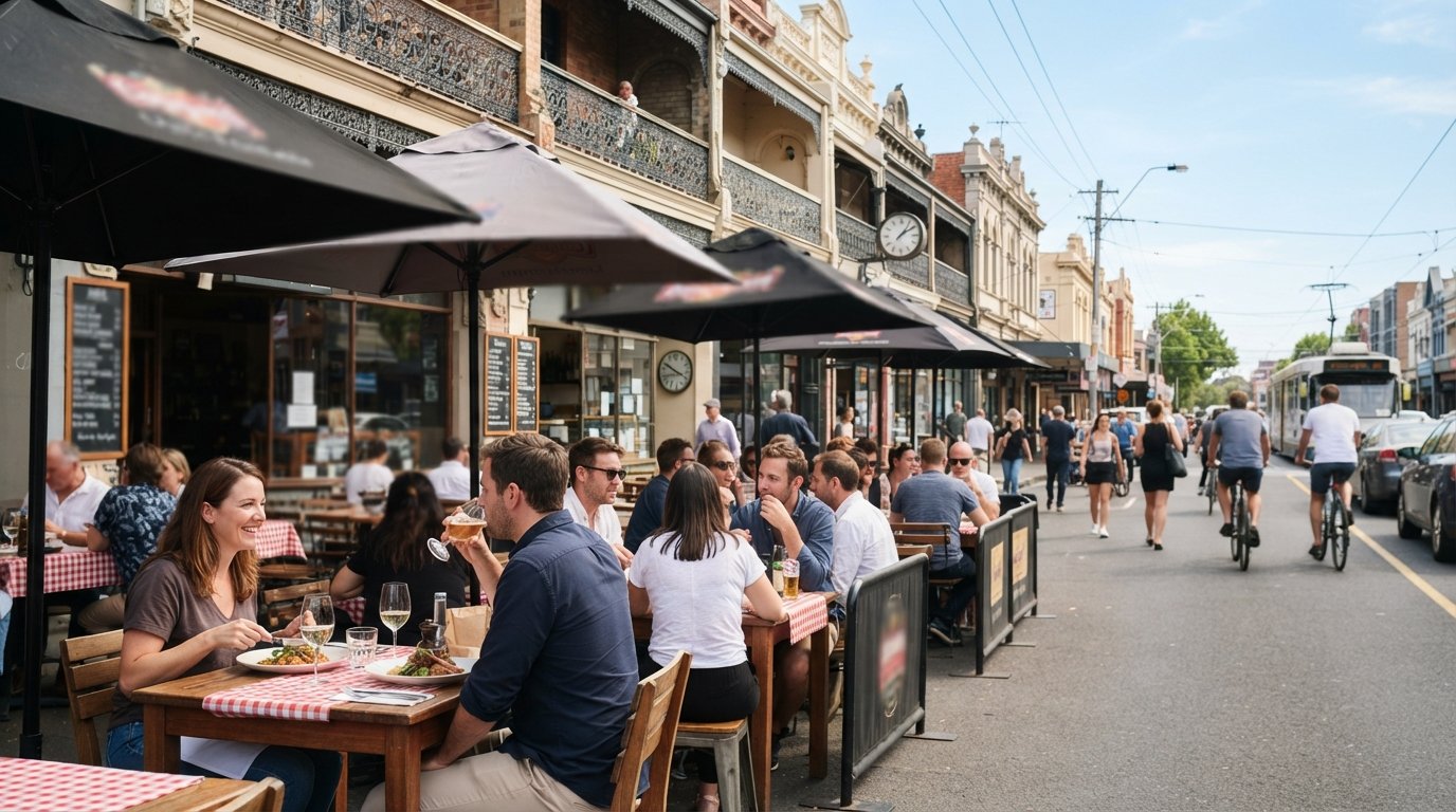 Carlton, Melbourne: espresso heritage, gardens and Little Italy
